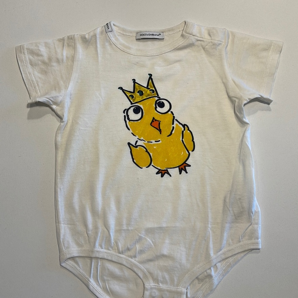 Dolce and Gabbana onesie
